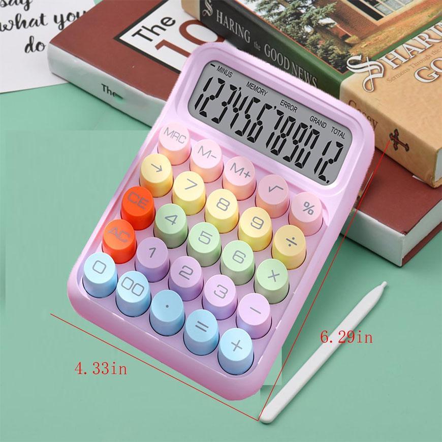 Cute colorful calculator