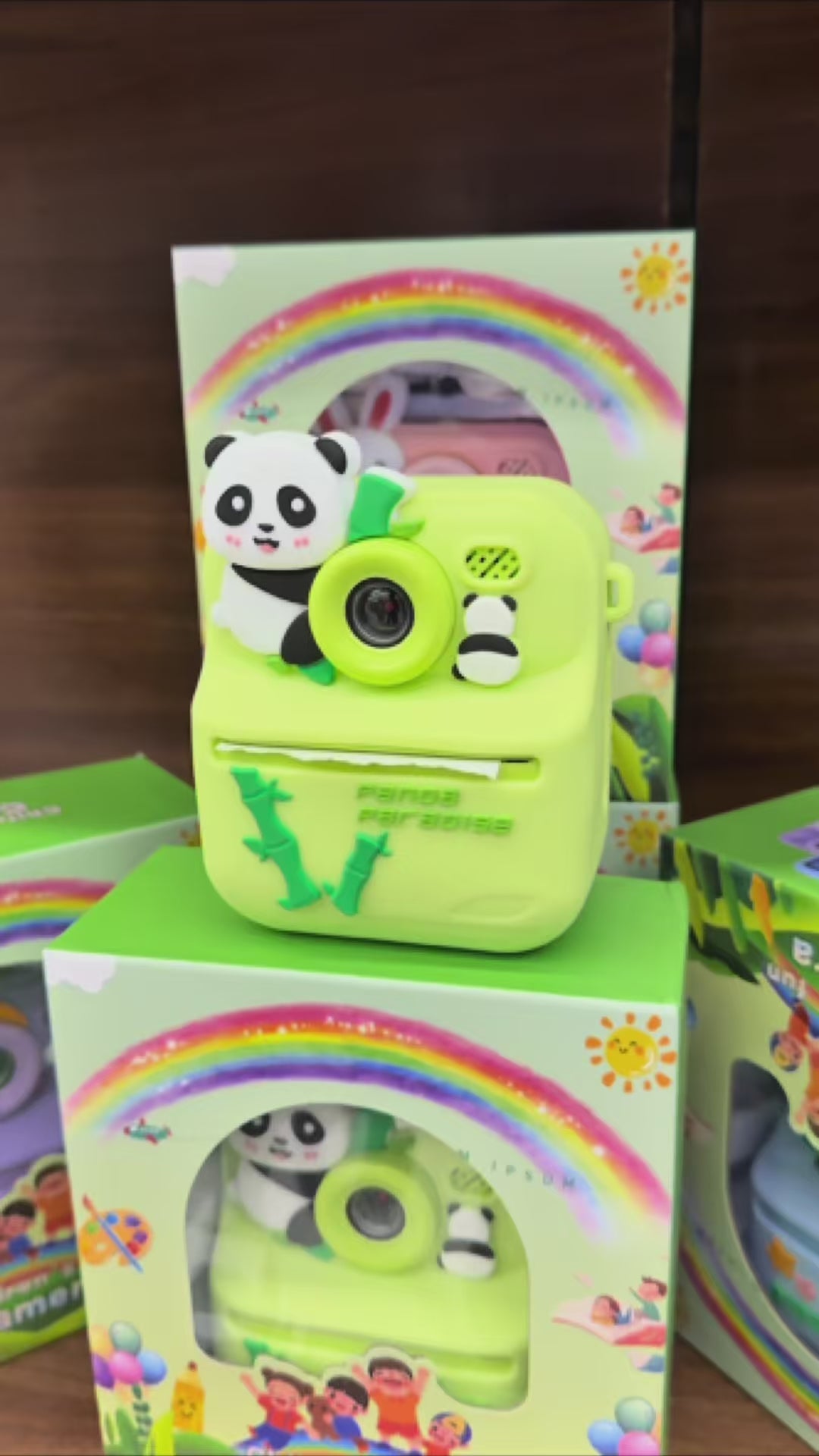 Panda Kids Instant Print Camera (Thermal Print Camera)
