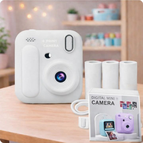 Kids dual HD digital print camera-1080p vedio & long battery life